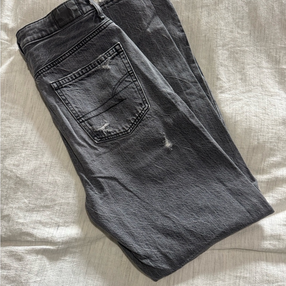 American Eagle Outfitters Dark Gray Boyfriend Jeans